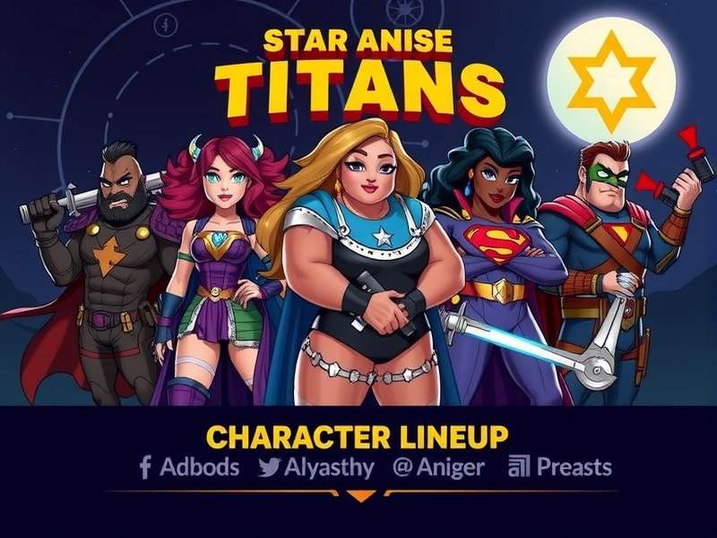 Star Anise Titans Character Lineup